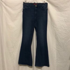 Stretch high-rise Flared Jeans